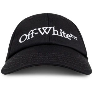Off-White logo-embroidered cotton baseball cap