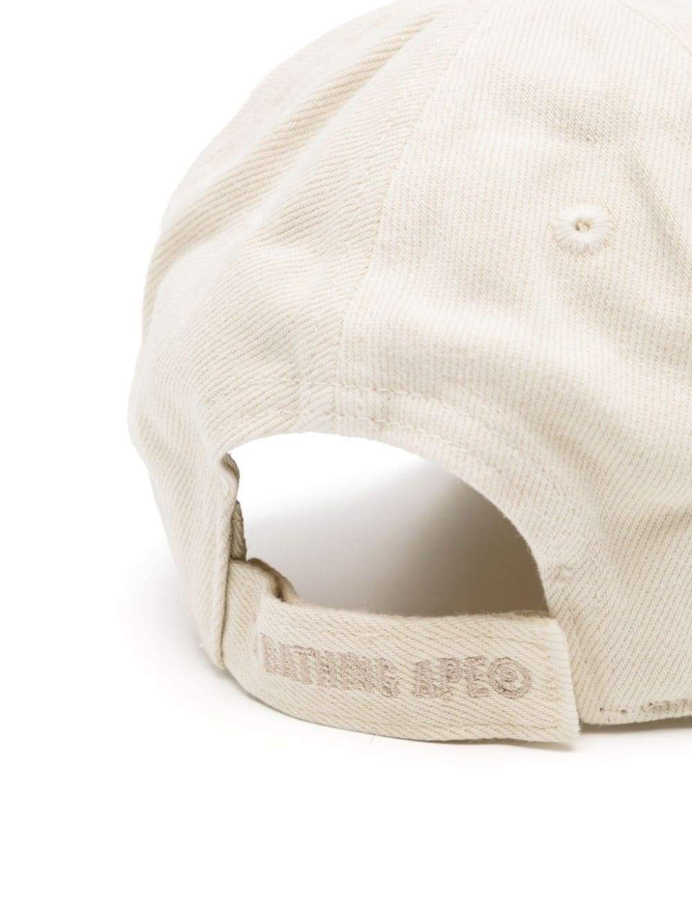 A BATHING APE® logo-embroidered cotton baseball cap - Image 2