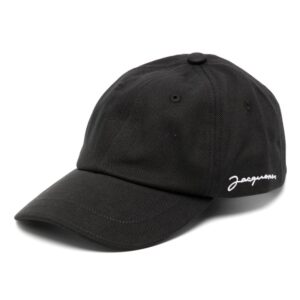 Jacquemus logo-embroidered cotton cap