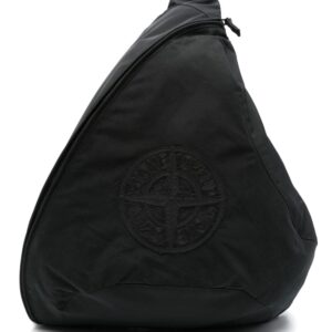 Stone Island Compass-patch sling backpack