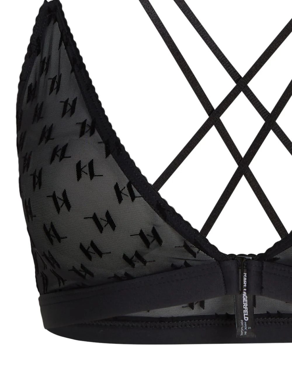 Karl Lagerfeld Monogram Mesh bra - Image 2
