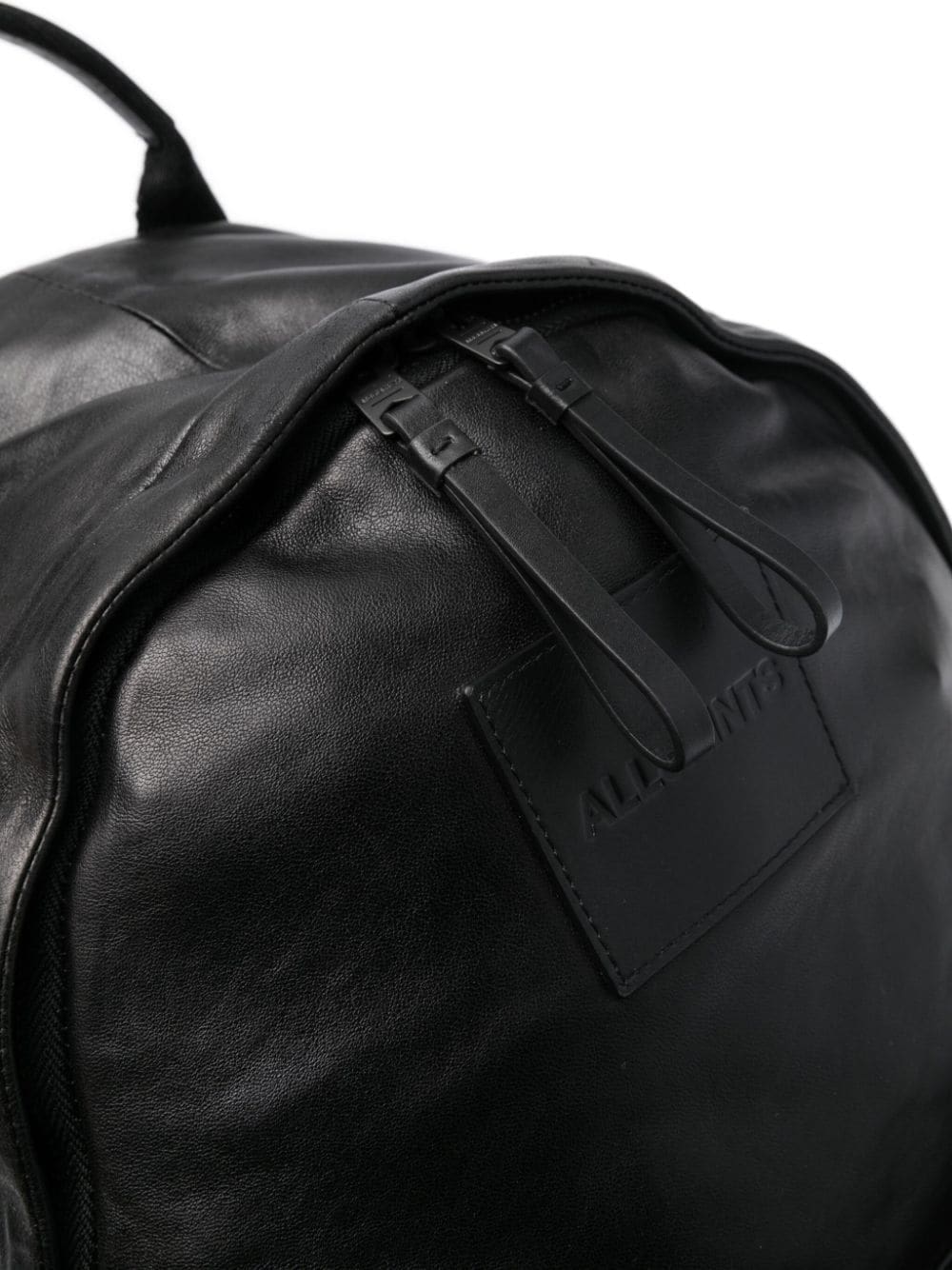 AllSaints Carabiner leather backpack - Image 4