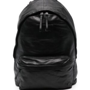 AllSaints Carabiner leather backpack
