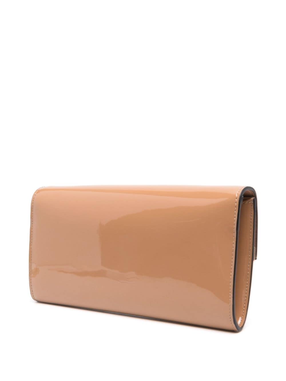 Jimmy Choo Emmie leather clutch bag - Image 3