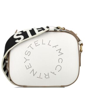 Stella McCartney perforated logo cross body bag