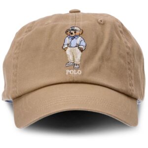 Polo Ralph Lauren Polo Bear motif cotton cap