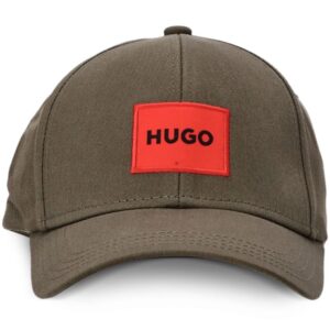 HUGO logo-patch cotton cap