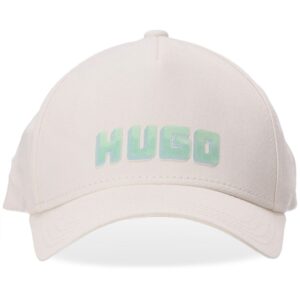 HUGO logo-print cotton cap
