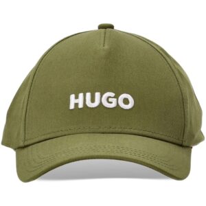 HUGO logo-embroidered cotton cap
