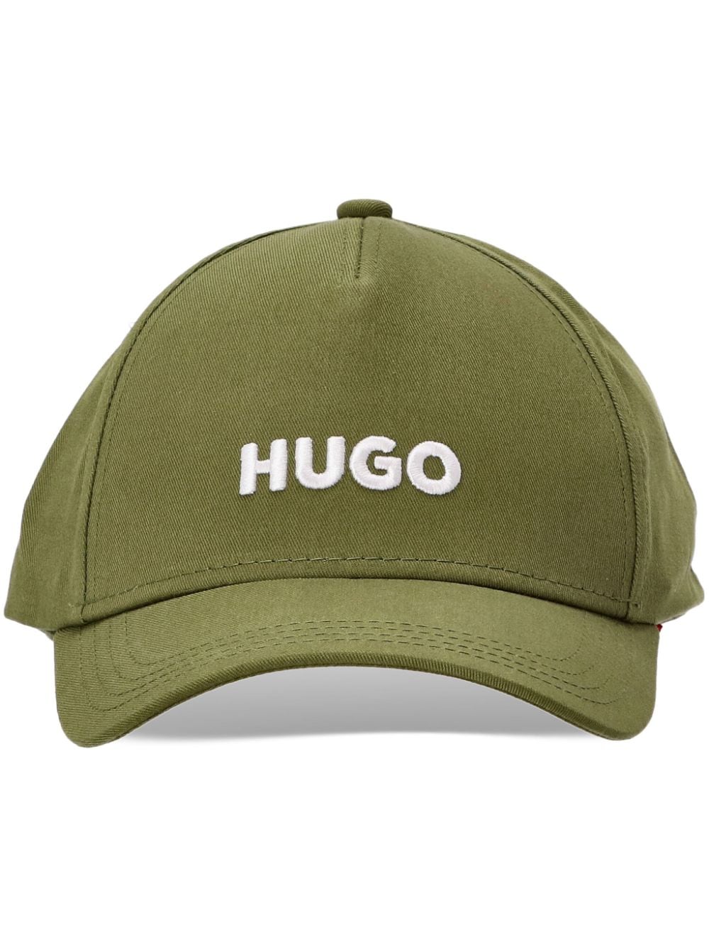 HUGO logo-embroidered cotton cap
