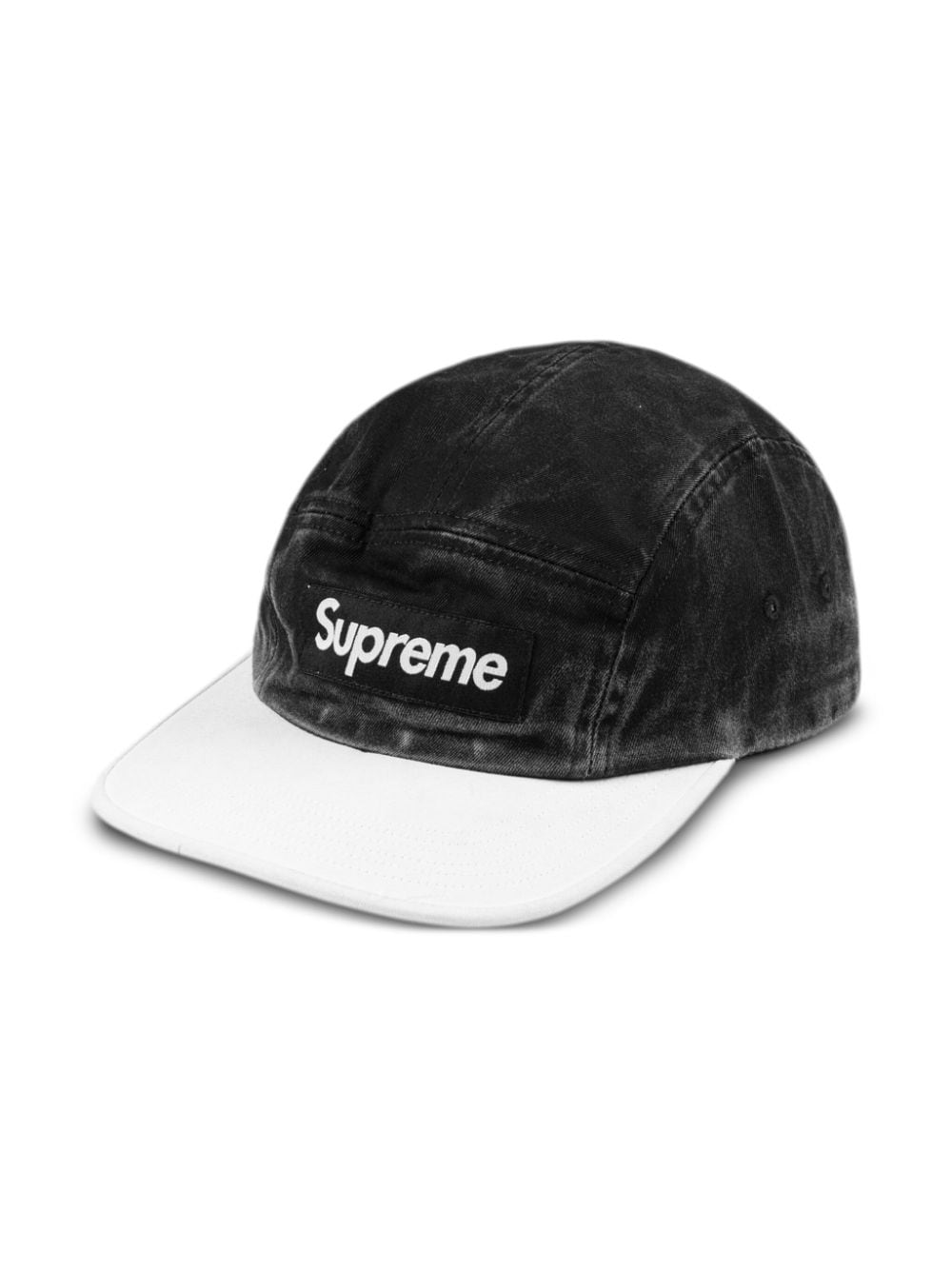 Supreme colour-blocked cotton camp cap - Image 3