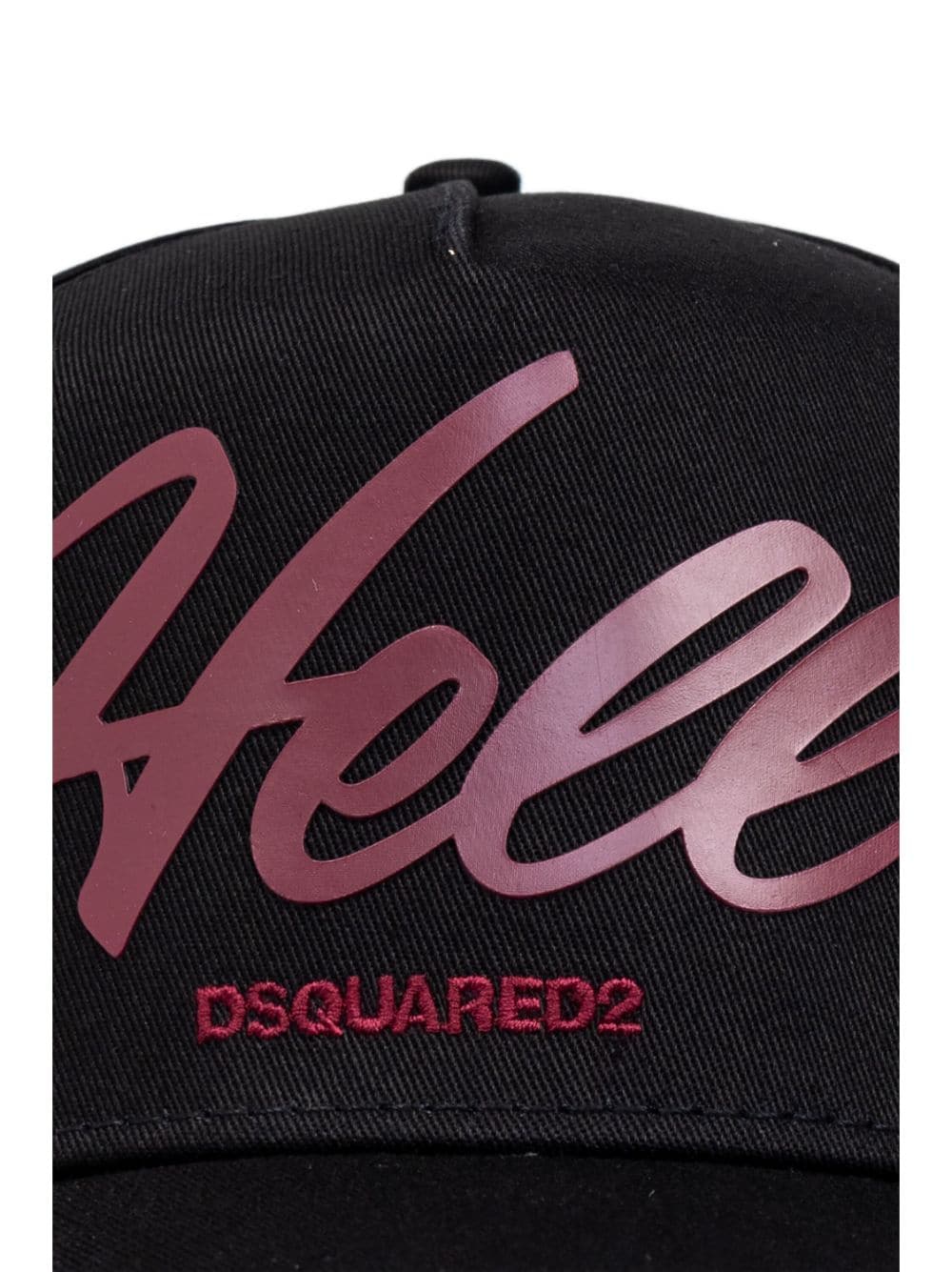 DSQUARED2 logo-print cotton cap - Image 4