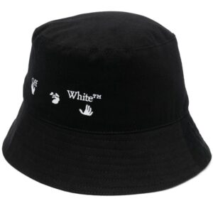 Off-White Swimming Man-logo bucket hat