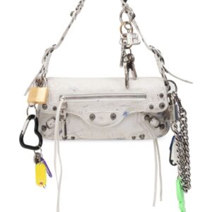 Balenciaga small Le Cargo leather shoulder bag