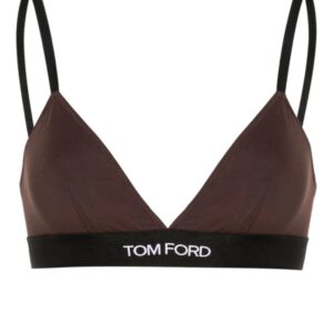 TOM FORD  logo-jacquard bra