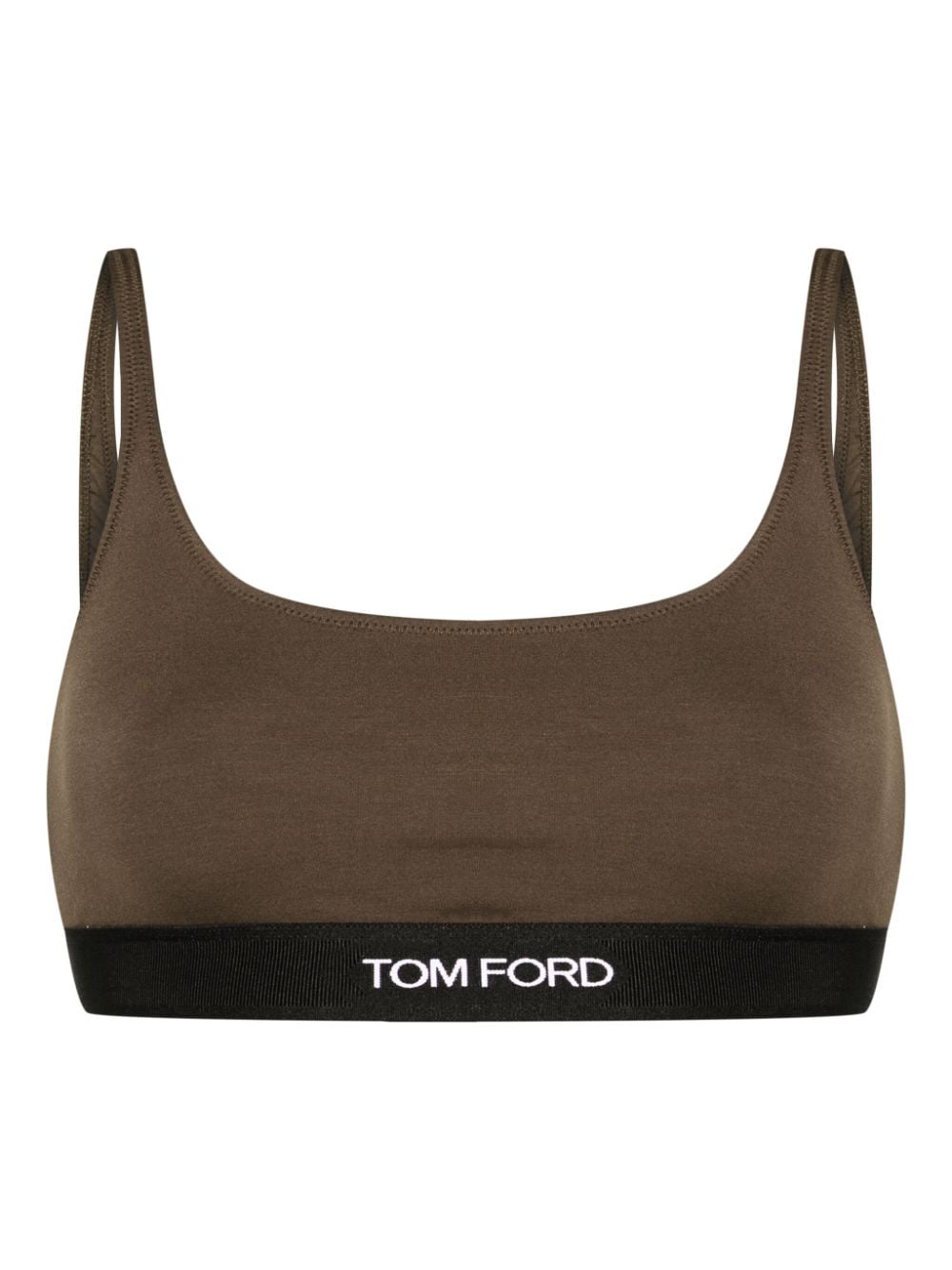TOM FORD logo-jacquard bralette