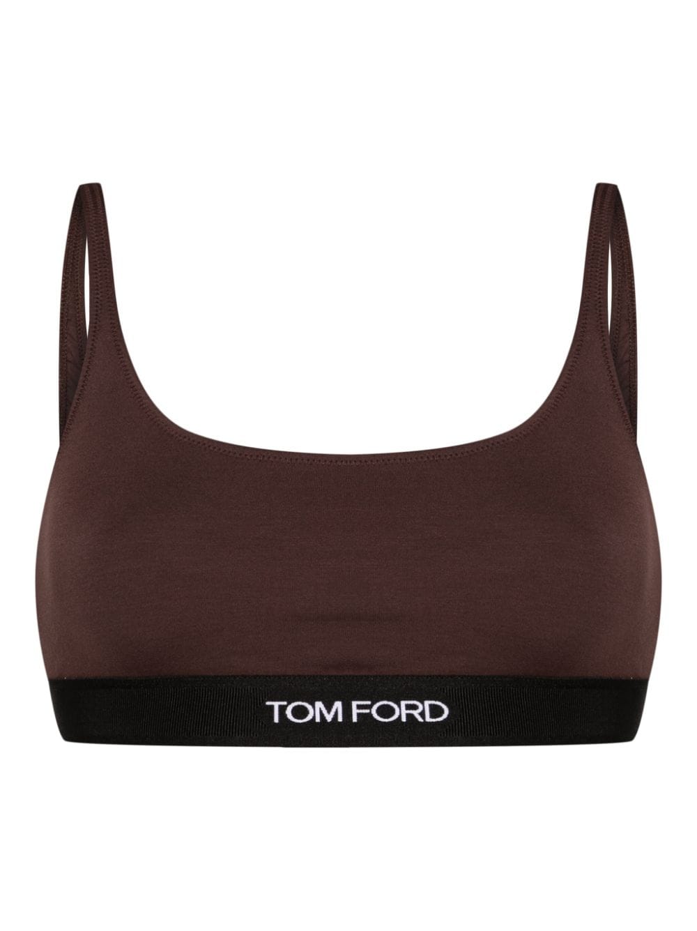 TOM FORD logo-jacquard bralette