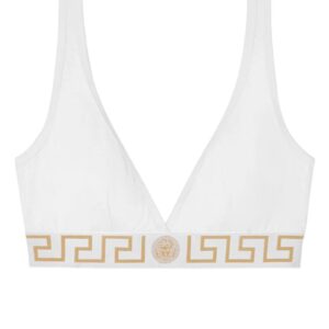 Versace  Greca Border triangle bra