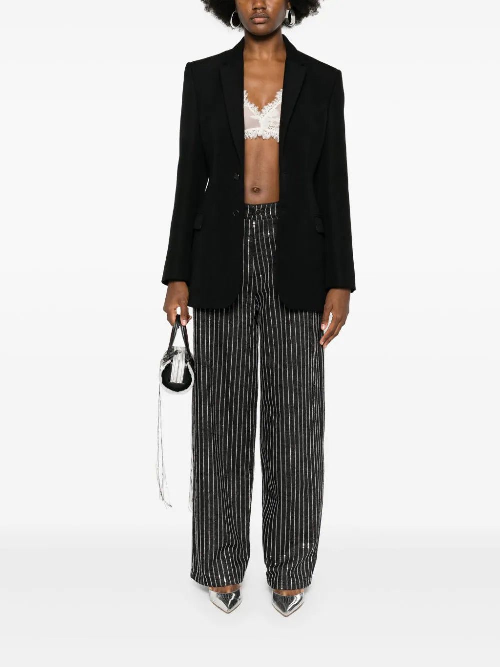 Semicouture scallop-edge lace bra - Image 2