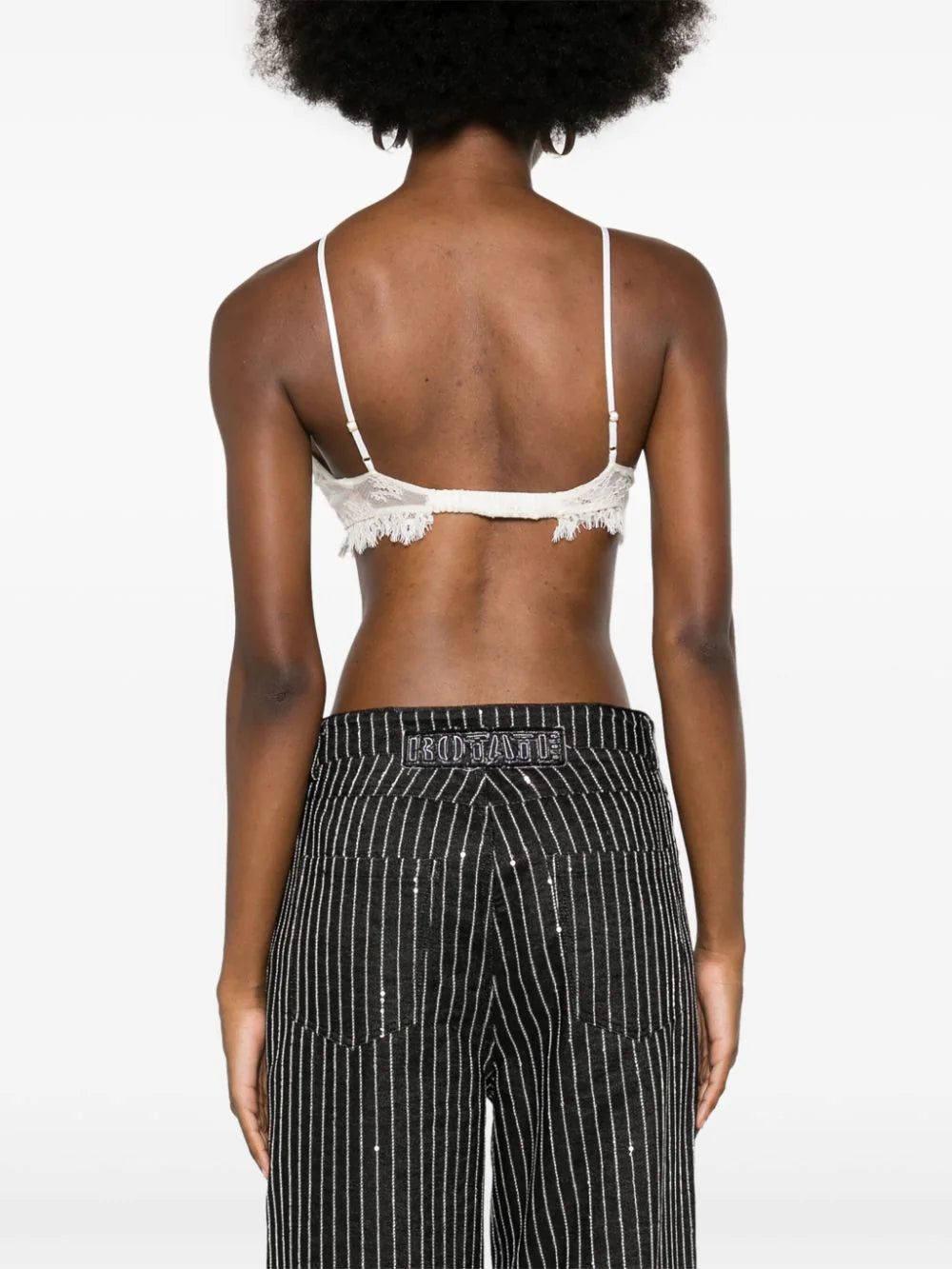 Semicouture scallop-edge lace bra - Image 4