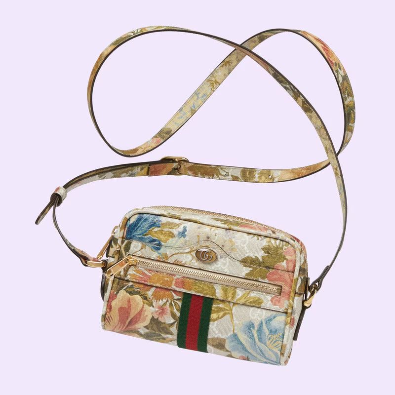 Gucci Ophidia GG Flora mini bag - Image 3