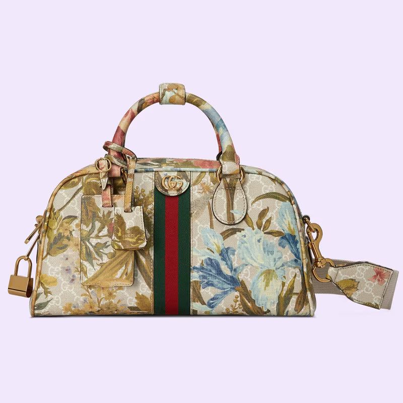 Gucci Ophidia GG Flora medium bag
