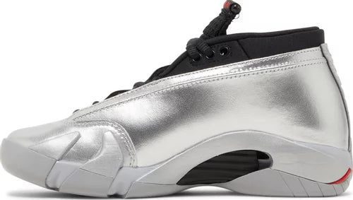 Wmns Air Jordan 14 Retro Low 'Metallic Silver' - Image 3