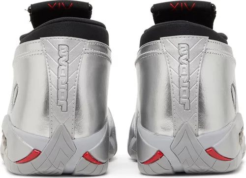 Wmns Air Jordan 14 Retro Low 'Metallic Silver' - Image 4