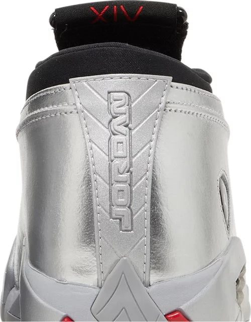 Wmns Air Jordan 14 Retro Low 'Metallic Silver' - Image 5