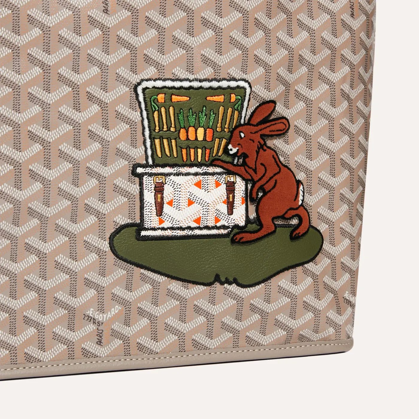 Goyard Embroidered Anjou PM Bag - Image 3