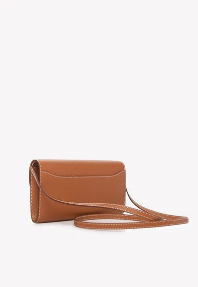 Hermès Constance To Go Wallet in Gold Epsom with Gold Hardware bag - Image 2
