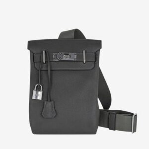 Hermès Hac A Dos PM Backpack in Vert de Gris Togo with Palladium Hardware bag