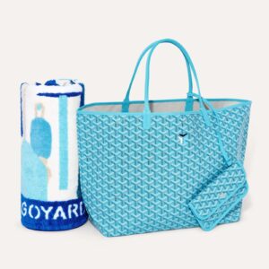 Goyard Saint Louis GM Bag and Balise Beach Towel