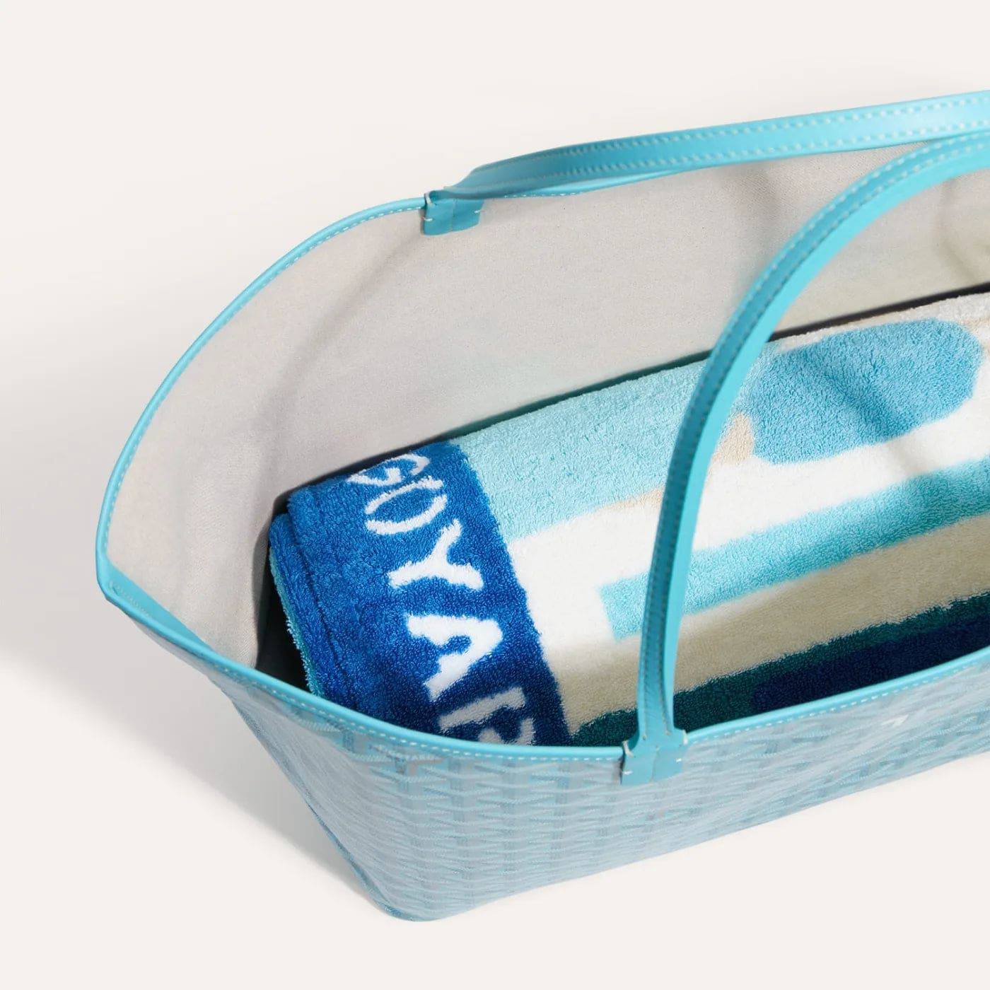 Goyard Saint Louis GM Bag and Balise Beach Towel - Image 4