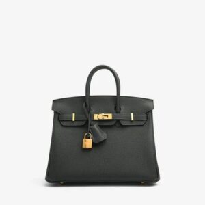 Hermès Birkin 25 in Vert Fonce Togo with Gold Hardware bag