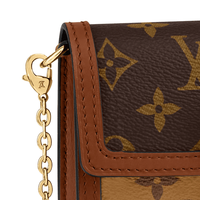 Louis Vuitton Dauphine Chain Wallet - Image 9