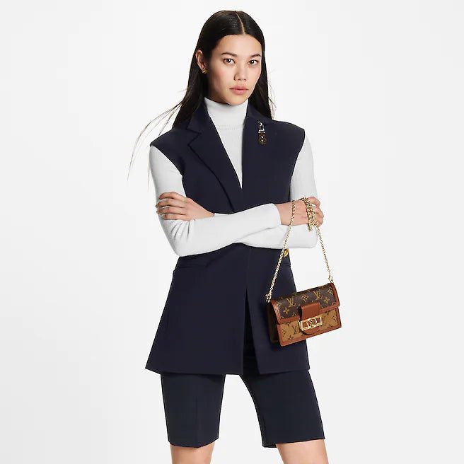 Louis Vuitton Dauphine Chain Wallet - Image 7