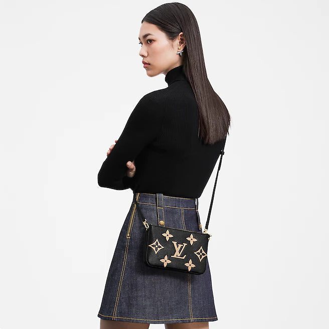 Louis Vuitton Double Zip Pochette - Image 4