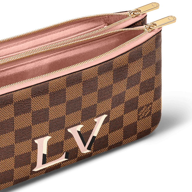 Louis Vuitton Double Zip Pochette - Image 4