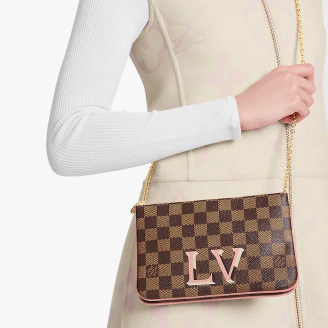 Louis Vuitton Double Zip Pochette - Image 2