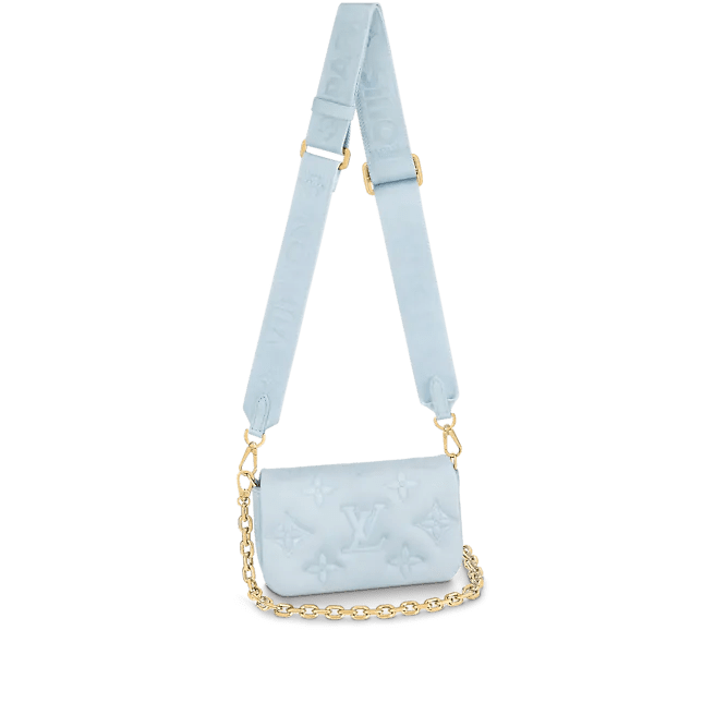 Louis Vuitton Wallet on Strap Bubblegram