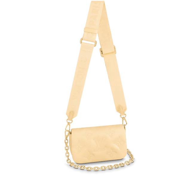 Louis Vuitton Wallet on Strap Bubblegram
