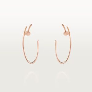 Cartier Juste un Clou hoop earrings, large model