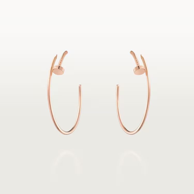 Cartier Juste un Clou hoop earrings, large model