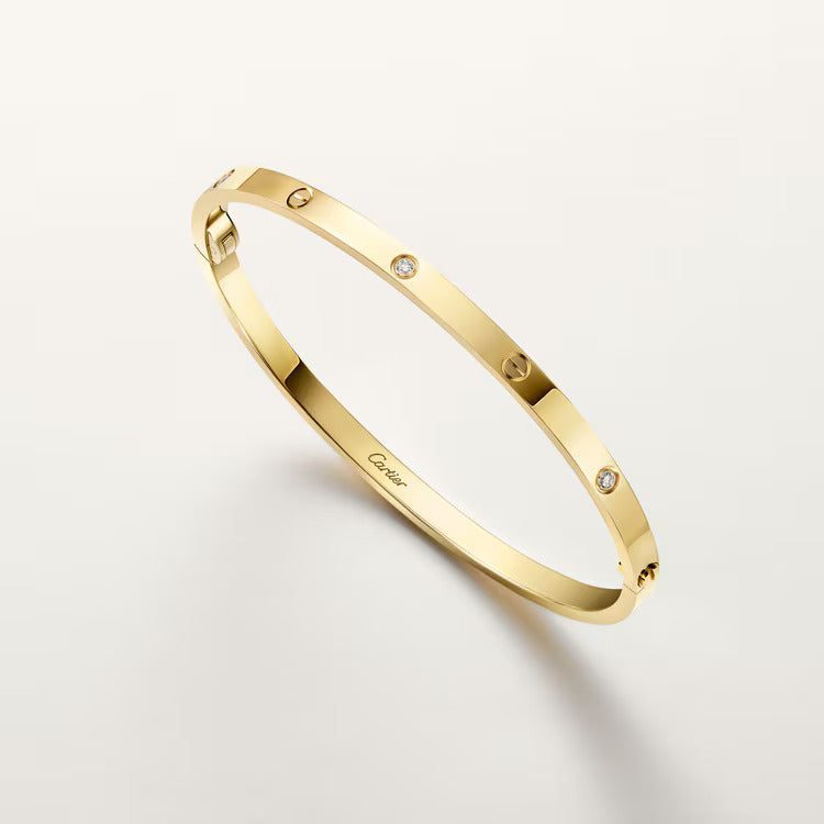 Cartier LOVE bracelet, small model, 6 diamonds