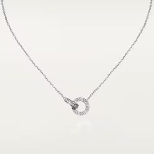 Cartier LOVE pendant, paved