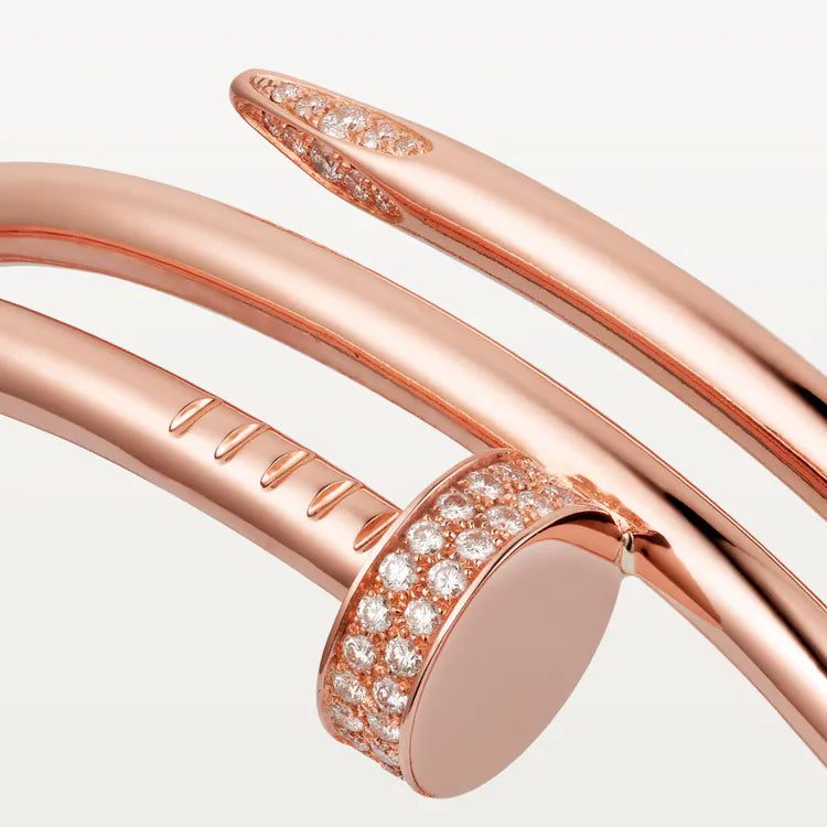 Cartier Juste un Clou bracelet, double, diamonds - Image 3