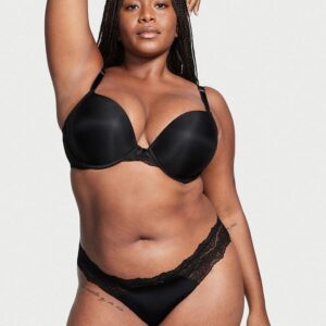 Victoria's Secret Floral Lace Thong Panty