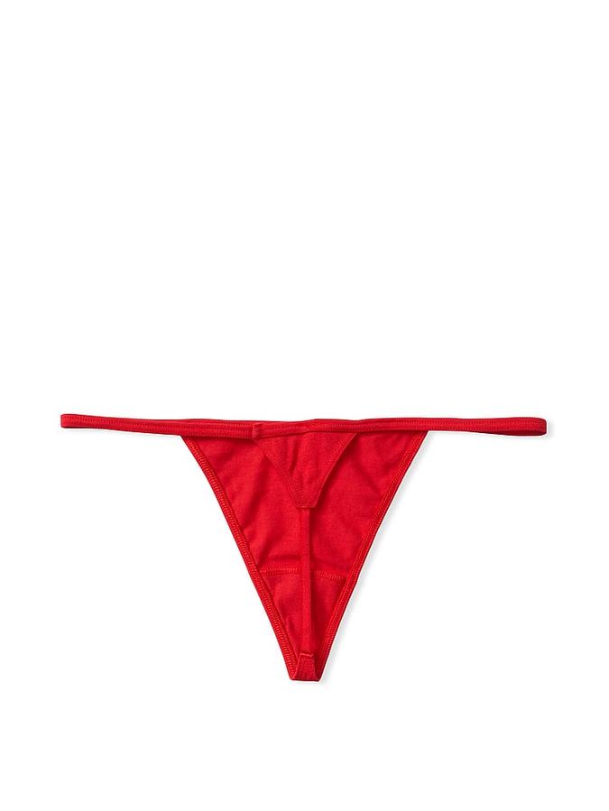 Victoria's Secret Stretch Cotton V-String Panty - Image 3