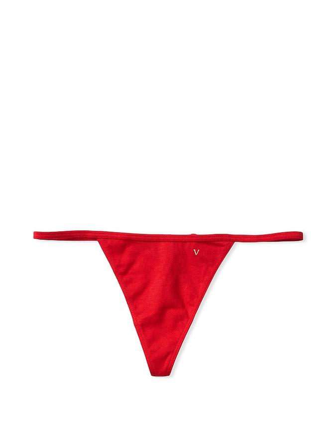 Victoria's Secret Stretch Cotton V-String Panty - Image 2
